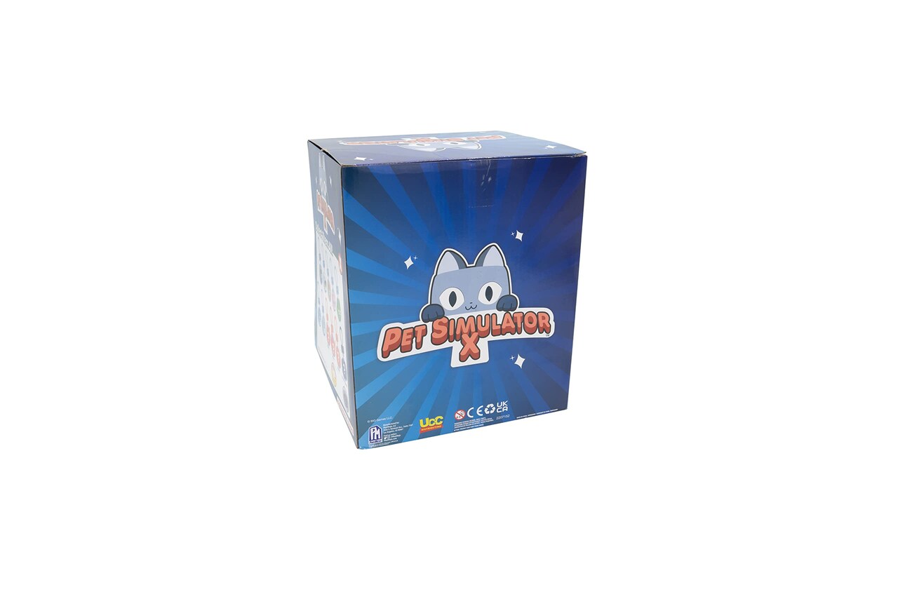 PET Simulator X-Mystery Pet Minifigure Toys with Collector Clip-Blind Bags 24 Pack Box and Chance of DLC Code - Surprise Collectable